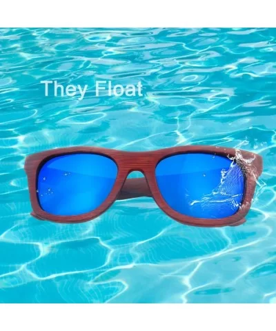 Sunglasses Polarized Handmade Lightweight - Blue2 - C0185Q2QY3Q $11.04 Round