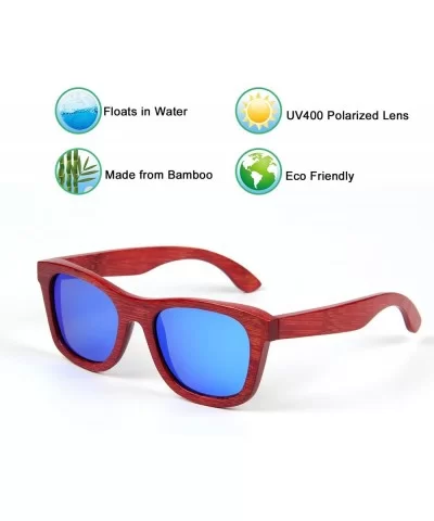 Sunglasses Polarized Handmade Lightweight - Blue2 - C0185Q2QY3Q $11.04 Round