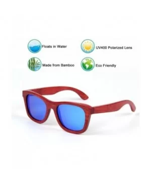 Sunglasses Polarized Handmade Lightweight - Blue2 - C0185Q2QY3Q $11.04 Round