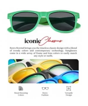 Polarized Sunglasses for Men and Women Stylish & Trendy Sun Glasses - Matte Hunter Green - Smoke - CE124WSYAFR $10.51 Sport