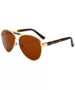 Men's Retro Sunglasses- Polarized Sunglasses- Full Frame Driving C6 - C6 - CD197N03D8S $38.59 Sport