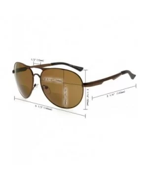 Pilot Style Polycarbonate Lens Polarized Metal Frame Spring Hinges Sunglasses - Black/G15 - CT186L8DG4Z $30.51 Rectangular