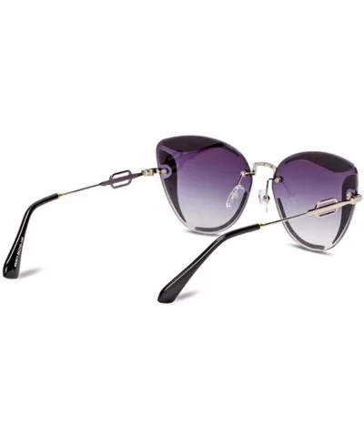 Fashion 2019 sunglasses- ladies cat eye sunglasses new classic style sunglasses - A - CM18S8S9CED $33.09 Aviator