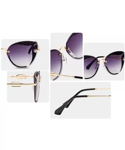 Fashion 2019 sunglasses- ladies cat eye sunglasses new classic style sunglasses - A - CM18S8S9CED $33.09 Aviator