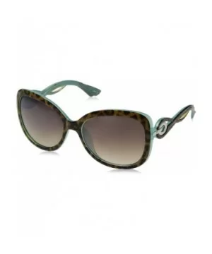 Women's R3195 Cat-Eye Sunglasses - Animal/Aqua - C6129HHB6O7 $36.38 Cat Eye