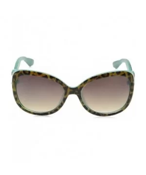 Women's R3195 Cat-Eye Sunglasses - Animal/Aqua - C6129HHB6O7 $36.38 Cat Eye