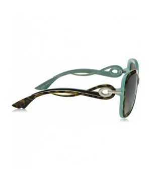 Women's R3195 Cat-Eye Sunglasses - Animal/Aqua - C6129HHB6O7 $36.38 Cat Eye