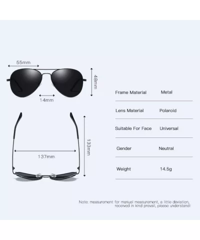 Sunglasses for men Polarized Sunglasses Classic toad glasses for driving - B - C118Q7XWUT0 $26.09 Aviator