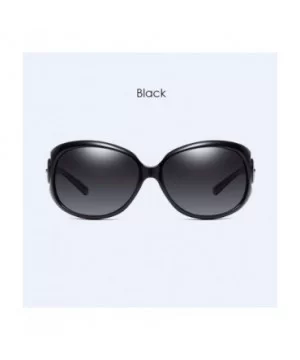 Classic Polarized Sunglasses for Women Antiglare Ultraviolet Driving - D - CW18Q88U7S2 $21.66 Oversized