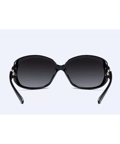 Classic Polarized Sunglasses for Women Antiglare Ultraviolet Driving - D - CW18Q88U7S2 $21.66 Oversized