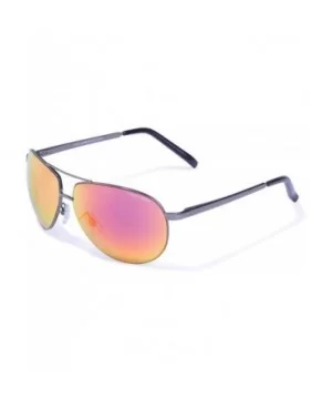 Eyewear Aviator-4 Series with Gunmetal Frames & Red G-Tech Lenses- Silver - CT12B9S493H $11.94 Aviator