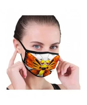 Dust Shield Washable and Reusable Mouth Shield Funny Butterfly Cartoon Soft Shield - S10 - CE190N6KC4A $10.17 Sport