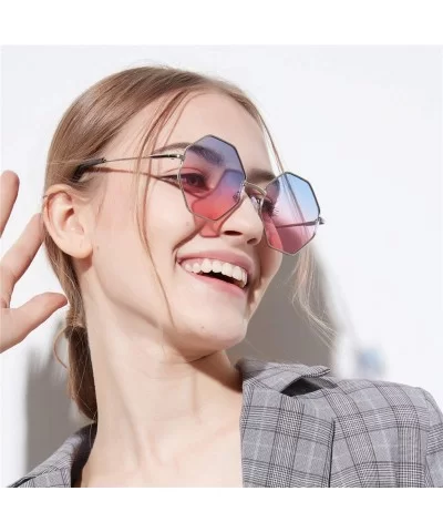 Women Vintage Eye Sunglasses Retro Eyewear Fashion Radiation Protection - C - C9193XI0X64 $8.03 Oval