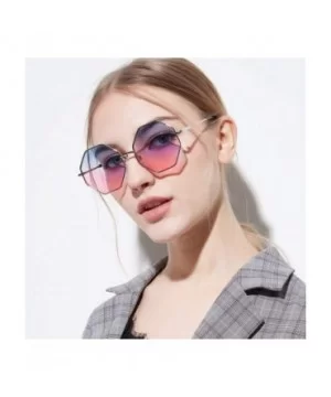 Women Vintage Eye Sunglasses Retro Eyewear Fashion Radiation Protection - C - C9193XI0X64 $8.03 Oval