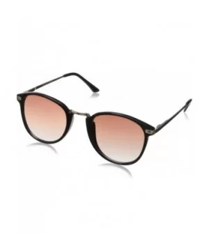 Castro Round Sunglasses - Black - CL11CKRGUQ1 $8.45 Oval