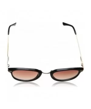 Castro Round Sunglasses - Black - CL11CKRGUQ1 $8.45 Oval