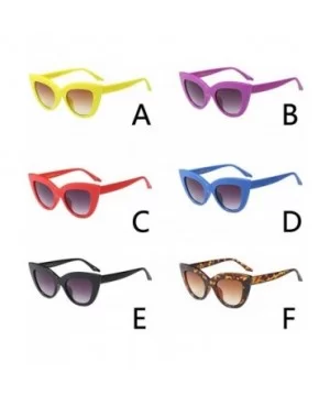 Fashion Sunglasses Vintage Cat Eye Big Frame Sunglasses Retro Eyewear Ladies Man Fashion Sunglasses - A - CM18TMAAXZZ $8.01 G...