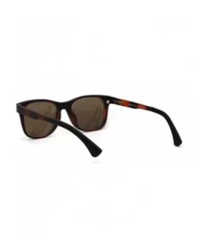 Polarized Magnetic Clip On Shade Sunglasses Bifocal Reading Glasses - Tortoise Brown - C618ICAEWHZ $14.18 Rectangular