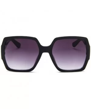 Unisex Square Sunglasses Retro Sunglasses Fashion Sunglass 2019 Fashion - G - CC18TK84U8Y $4.33 Oversized