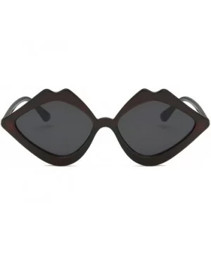 Women's Sunglasses Fashion Jelly Sunshade Sunglasses Integrated Candy Color Glasses - Black - CP1947UXY7A $7.04 Aviator