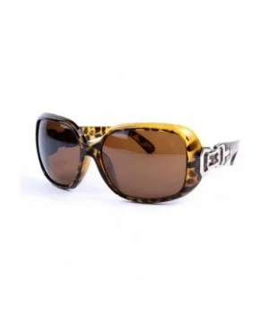 Women Fashion Frame Sunglass P3032 - Tortoise Frame/Brown Lens - C911E5CIOIV $11.10 Square