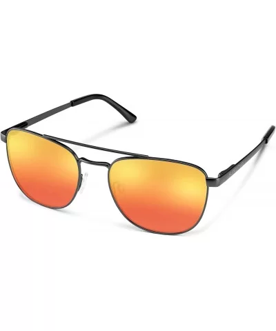 Polarized Optics Fairlane - Matte Black / Polarized Red Mirror - C918NHIGU88 $33.83 Square