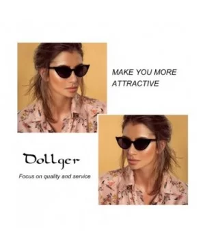 Vintage Cat Eye Sunglasses for Women Retro Style Cateye Sun Glasses UV400 Protection Womens Trendy Eyeglasses - CV197HC7SX0 $...