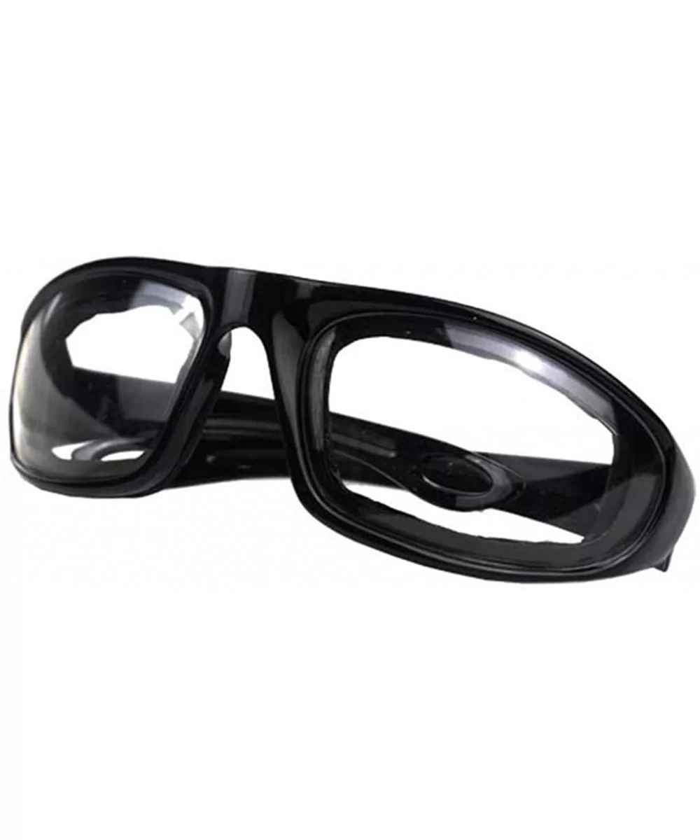 Kitchen Glasses Cutting Goggles Protective - Black - CO196HG30H9 $4.98 Rectangular