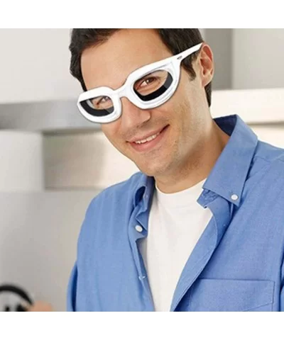 Kitchen Glasses Cutting Goggles Protective - Black - CO196HG30H9 $4.98 Rectangular