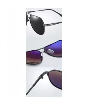 Men's Aviator- Polarized Sunglasses- Driving - C5 - C8197EKWYA8 $28.11 Aviator