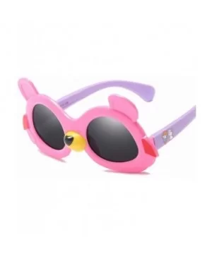 New Children'S Polarized Sunglasses Fashion Cartoon Sunglasses Lightweight Silicone Colorful Polarized Sunglasses - CW18SK4X2...