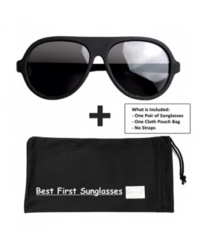 Top Flyer - Infant's First Sunglasses for Ages 0-12 Months - Black - CI18KH35NE7 $8.72 Wrap