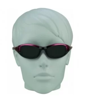 Pink Motorcycle Sunglasses Foam Padded for Women and Girls. Free Microfiber Cleaning Case - Pink - CP11JVWFQD1 $13.26 Wrap