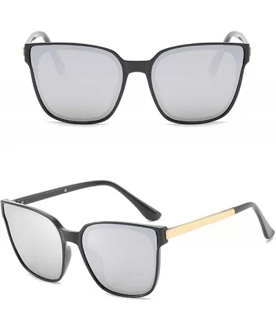 Classic style Square Sunglasses for Women AC PC UV400 Sunglasses - Silver - CO18SZU9INU $11.00 Sport