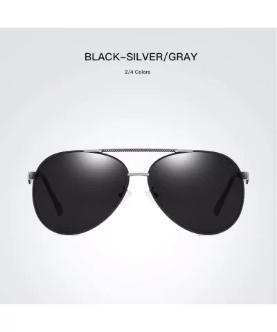 European and American Sunglasses polarizing glasses for men - D - CF18QO3WEC8 $23.41 Aviator