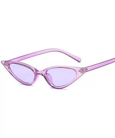 Vintage Sunglasses Women Cat Eye Luxury Brand Designer Sun Glasses Retro Small Purple Ladies Sunglass Eyewear - CJ198A76927 $...