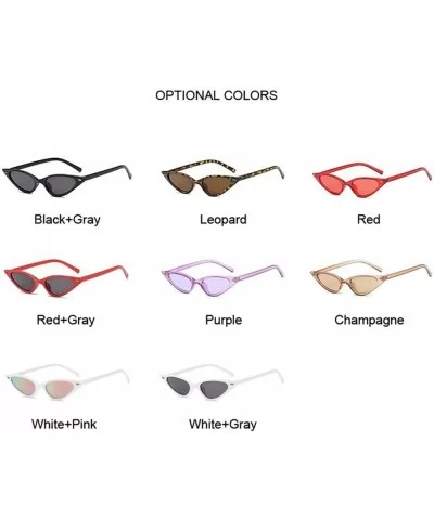 Vintage Sunglasses Women Cat Eye Luxury Brand Designer Sun Glasses Retro Small Purple Ladies Sunglass Eyewear - CJ198A76927 $...