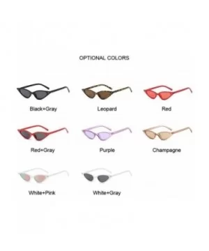 Vintage Sunglasses Women Cat Eye Luxury Brand Designer Sun Glasses Retro Small Purple Ladies Sunglass Eyewear - CJ198A76927 $...