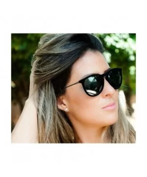 sunglasses for women Men Metal Round Shades Male Sun Glasses Women - C4-blue-mirror - C718WZTORA7 $26.39 Round