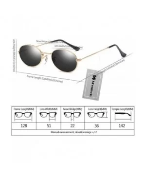 Cute Women's Eyewear Round Shape Retro Sunglasses - Gold Frame Grey Lens - CP18C744AT9 $6.30 Round