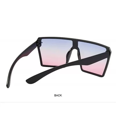 Women Fashion Square UV Protection Polarization Sunglasses Sunglasses - Black Blue Pink - CU199ALWX6E $12.93 Square