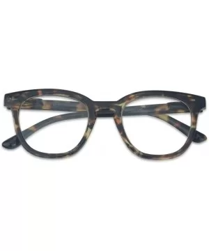 Semi Oversized Reading Readers Strength - Tortoise Shell - C6196MW23GK $11.53 Wrap