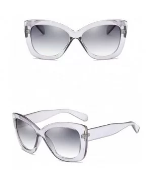 Ultra light Fashion Square Gradient sunglasses women Sunshades glasses UV400 - Grey - C618S3KXMRR $7.27 Square