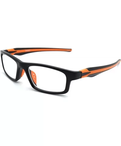 Sports Double Injection Readers Flexie Reading Glasses size and color very - Orange - CL12ENS8DKZ $13.79 Rectangular