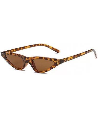 Cat Eye Sunglasses - Goggles Retro Vintage Lightweight UV 400 Protection - B - CL180RXT2HK $3.70 Cat Eye