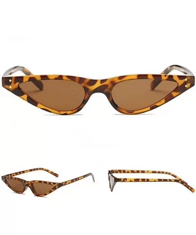 Cat Eye Sunglasses - Goggles Retro Vintage Lightweight UV 400 Protection - B - CL180RXT2HK $3.70 Cat Eye