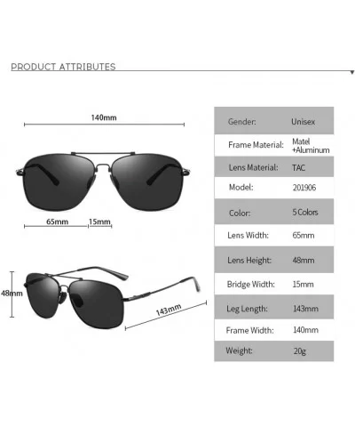 Glasses Round Frame Sunglasses for Men Women Aviator UV 400 Lens Fashion - Black1 - CR18RETOC04 $45.74 Aviator