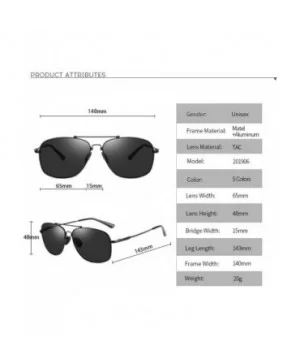 Glasses Round Frame Sunglasses for Men Women Aviator UV 400 Lens Fashion - Black1 - CR18RETOC04 $45.74 Aviator