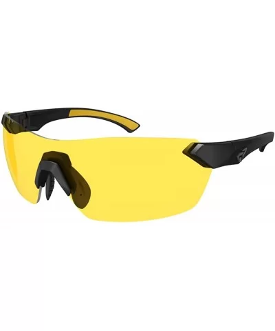 Eyewear Nimby Poly Matte Black - Yellow/Yellow Lens - R01901D - C218NHLU7ZS $38.75 Sport