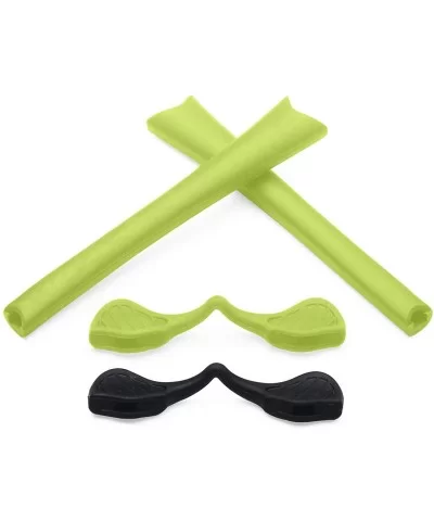 Replacement Earsocks & Nosepieces Rubber Kits Radar Path Sunglasses - Light Green - CT18OM7LGE3 $5.58 Sport